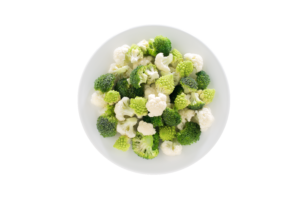 Mezcla brócoli, coliflor y romanesco